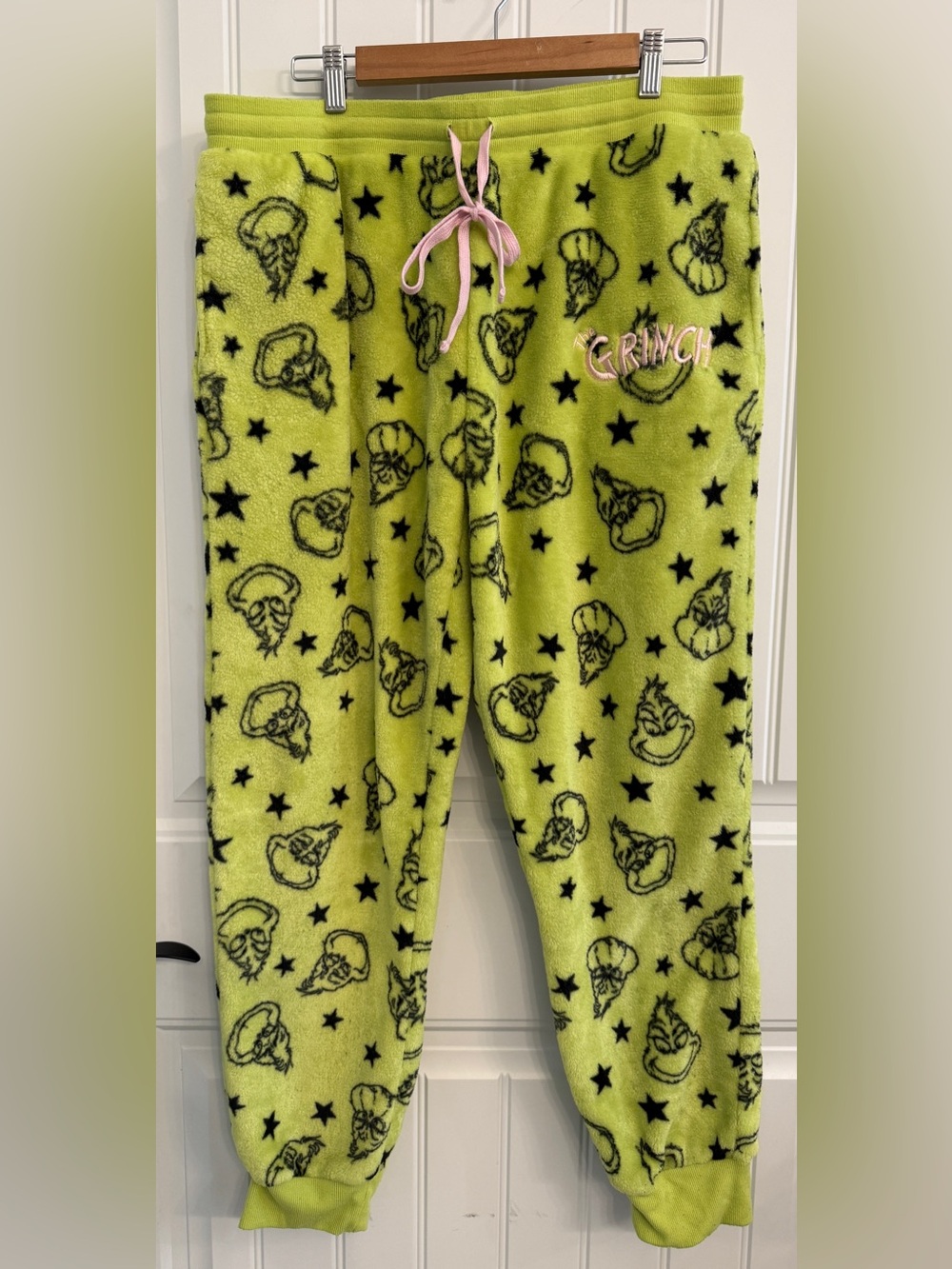 CHRISTMAS The Grinch Panama / lounge pants size adult XL.